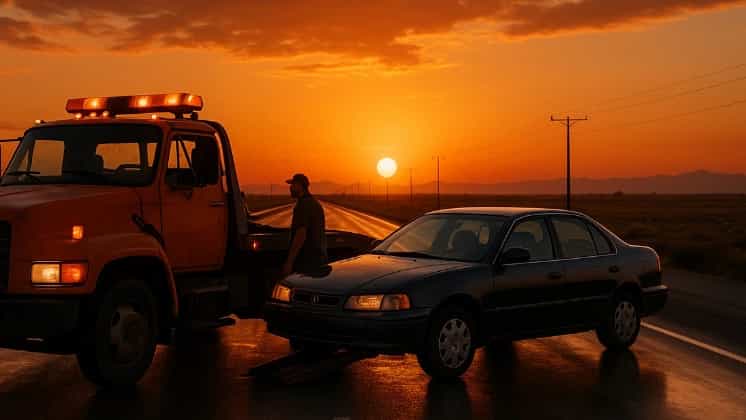 امداد خودرو برون ‌شهری در نیشابور